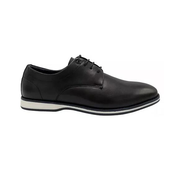 Nine West Mathias Oxford Dress Shoes Mens 8.5 Black Lace Up Business Casual Flat main image 9